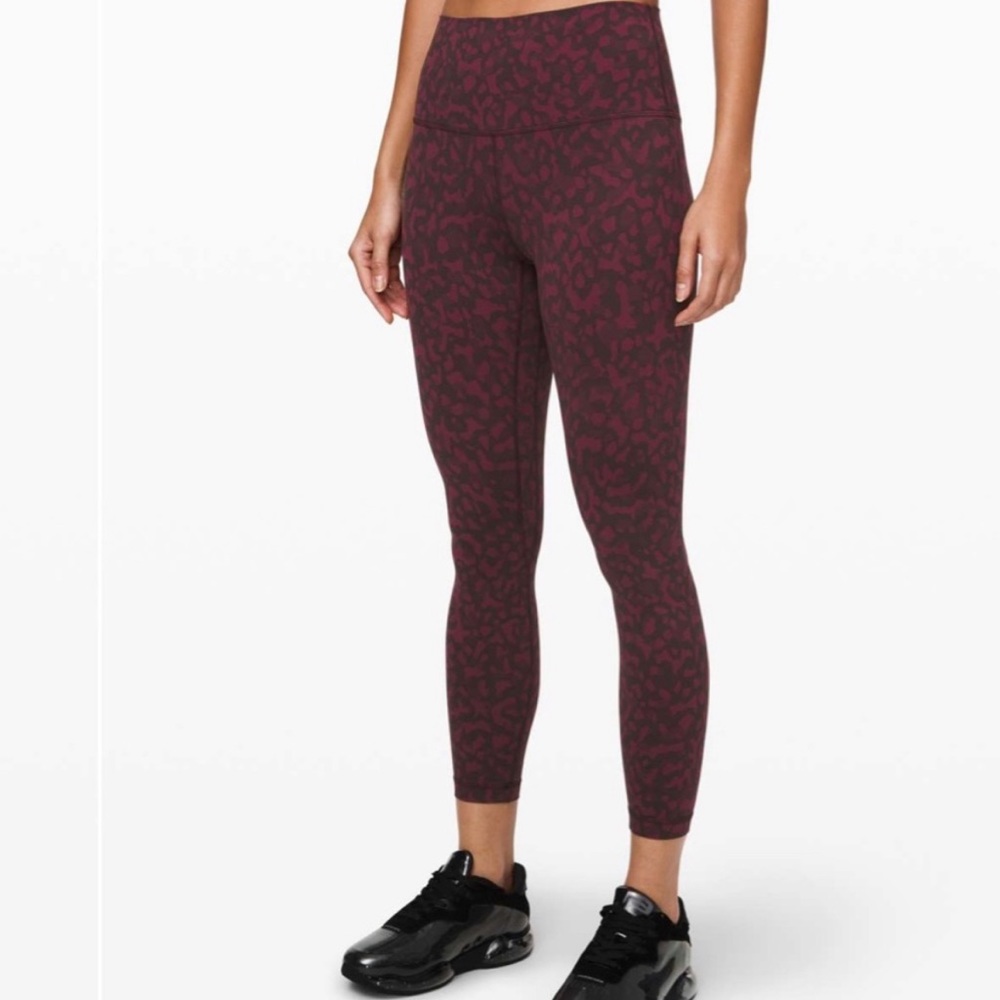 Lululemon Align Pant II 25” Formation Camo Dark Adobe Multi